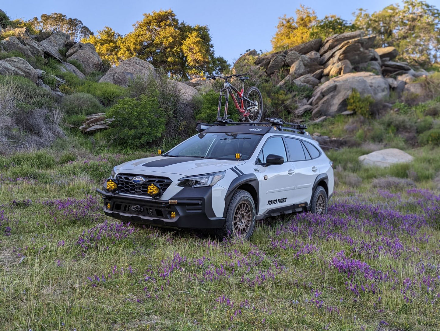 CAtuned Off-Road Subaru Wilderness Front Hidden Winch Mount with Grill