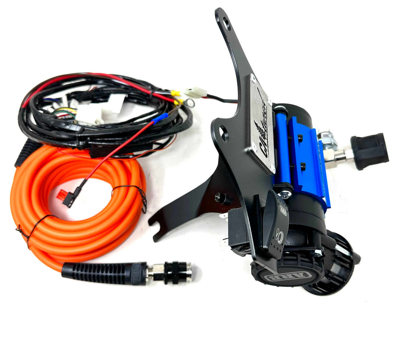 CAtuned Off-Road ARB Compact Air Compressor with Mount and Air Fitting Kit for Subaru Outback